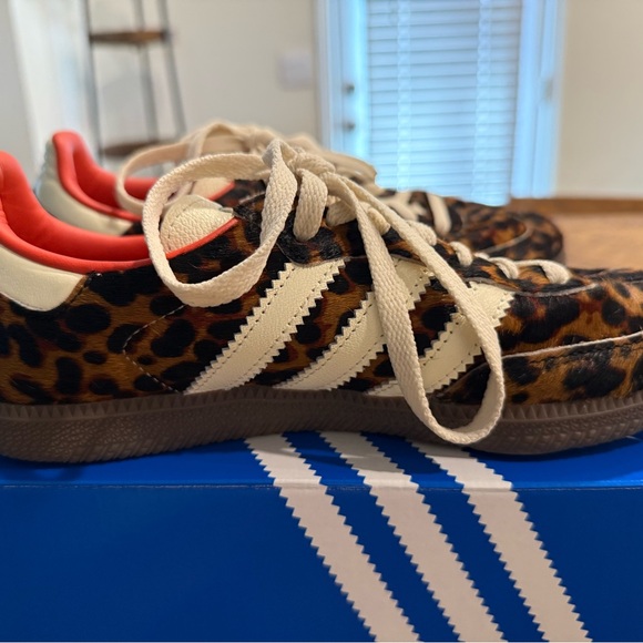 Adidas Samba OG Shoes Cheetah Print - Picture 8 of 10